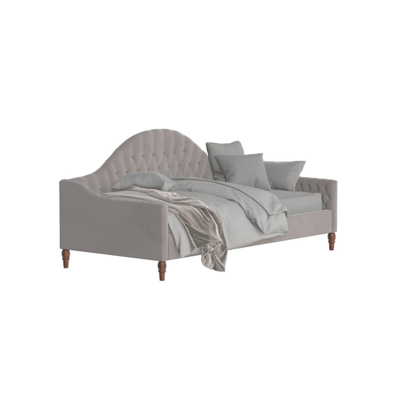 Elise Daybed with Elegant Curves and Versatile Comfort
