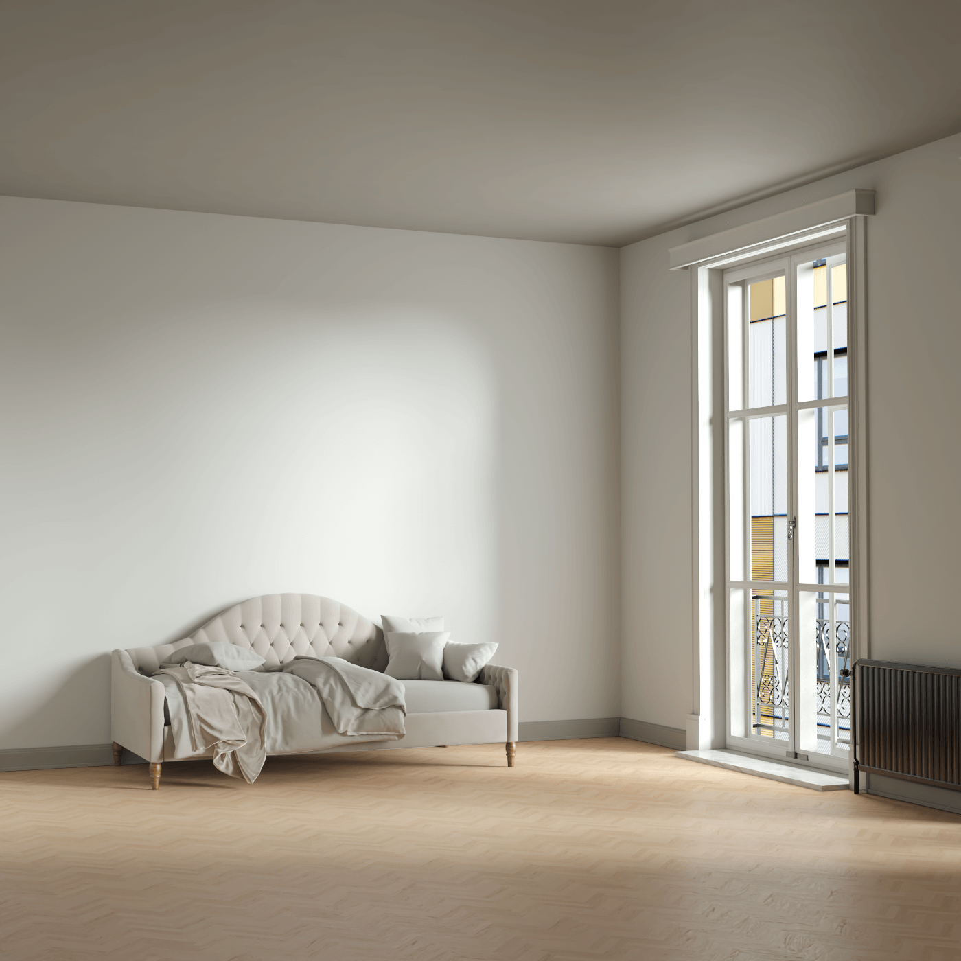Elise Daybed with Elegant Curves and Versatile Comfort