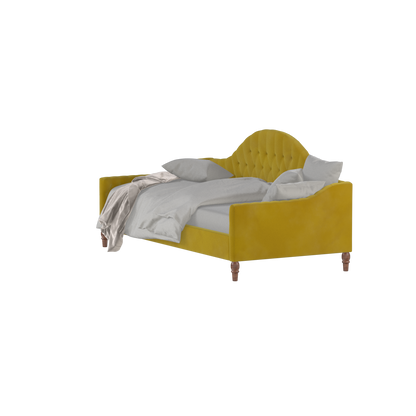 Elise Daybed with Elegant Curves and Versatile Comfort