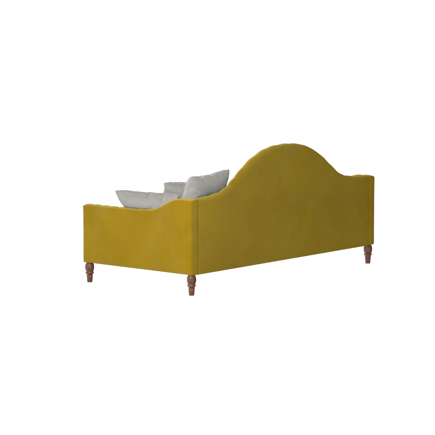 Elise Daybed with Elegant Curves and Versatile Comfort