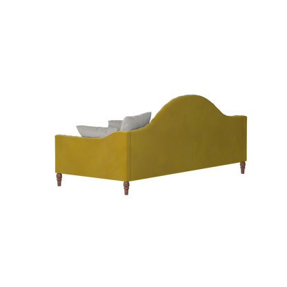 Elise Daybed with Elegant Curves and Versatile Comfort
