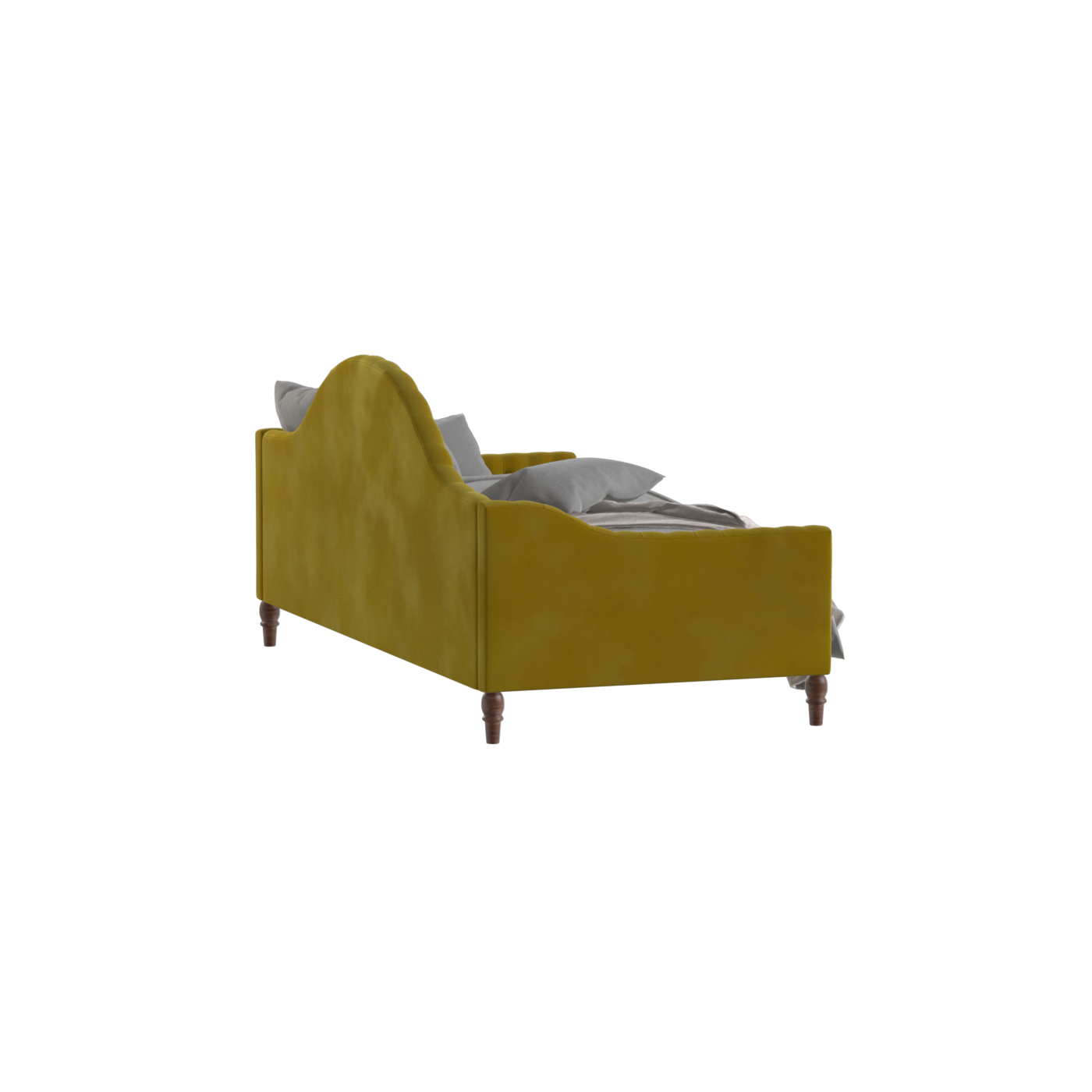 Elise Daybed with Elegant Curves and Versatile Comfort