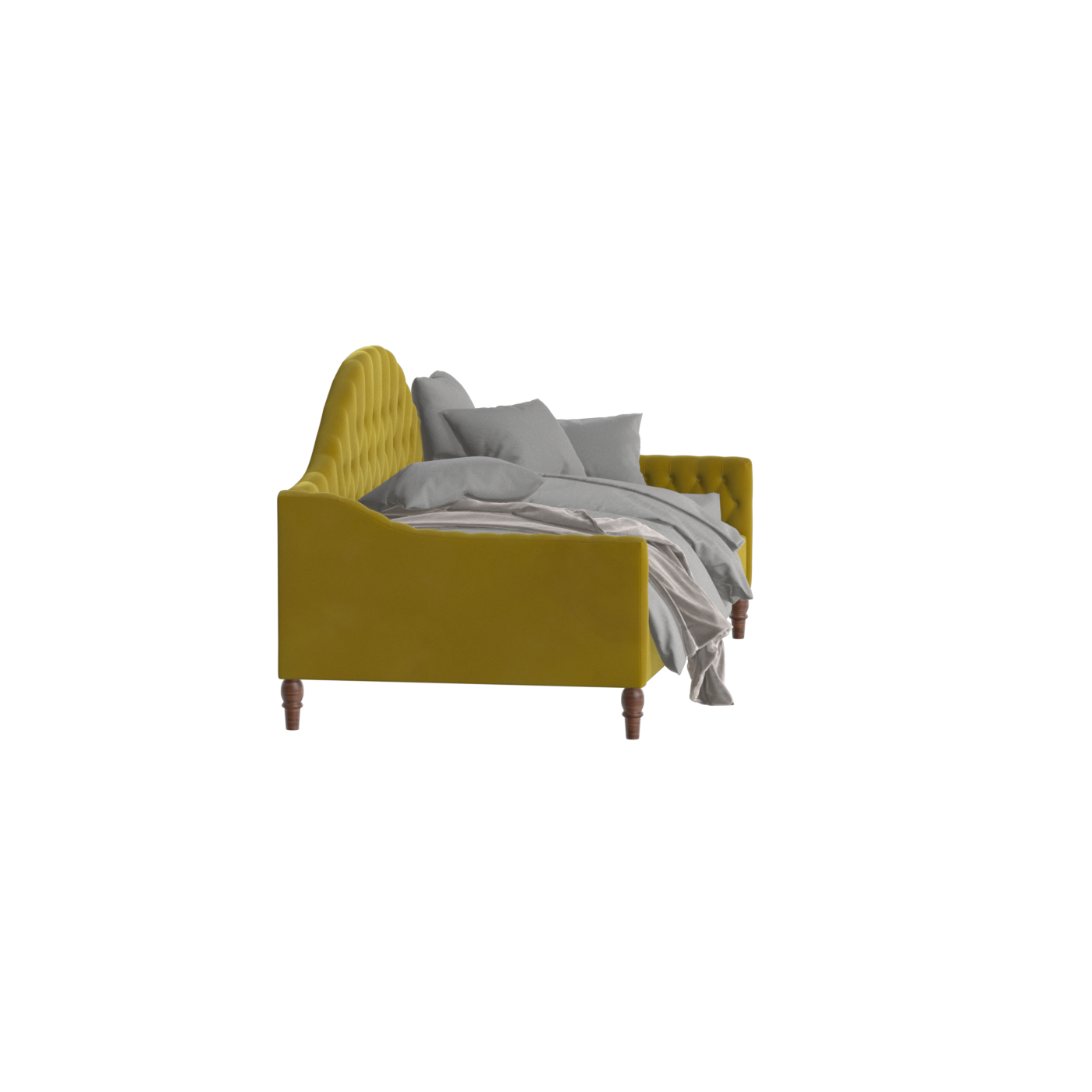 Elise Daybed with Elegant Curves and Versatile Comfort