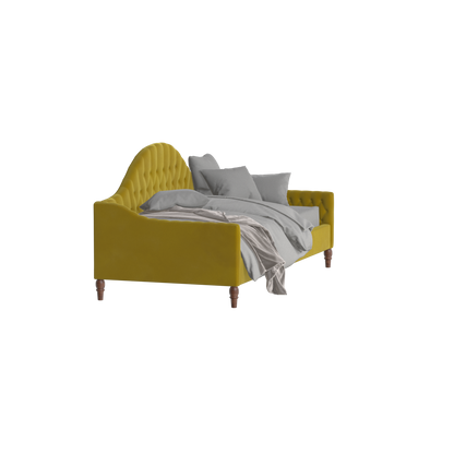 Elise Daybed with Elegant Curves and Versatile Comfort