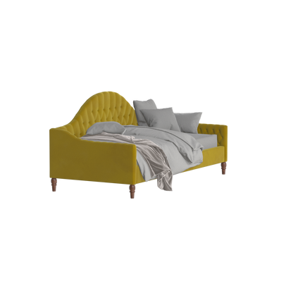 Elise Daybed with Elegant Curves and Versatile Comfort