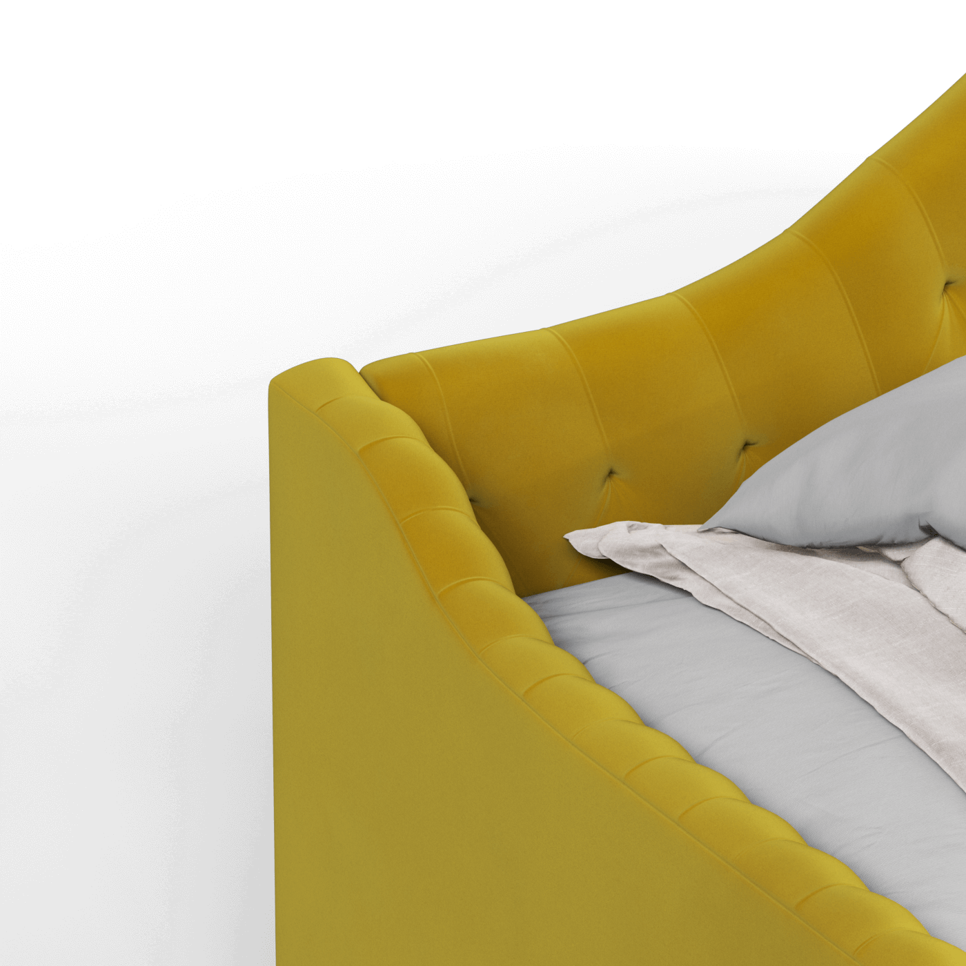 Elise Daybed with Elegant Curves and Versatile Comfort