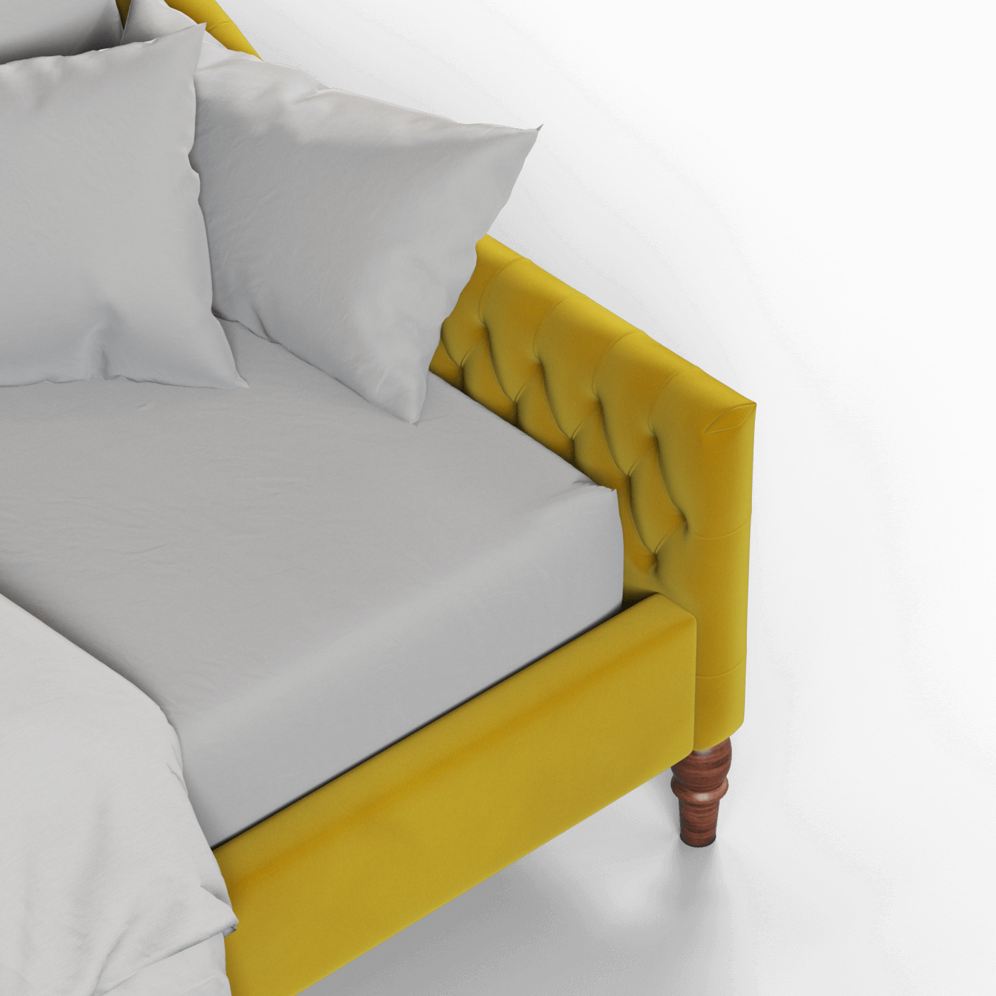 Elise Daybed with Elegant Curves and Versatile Comfort