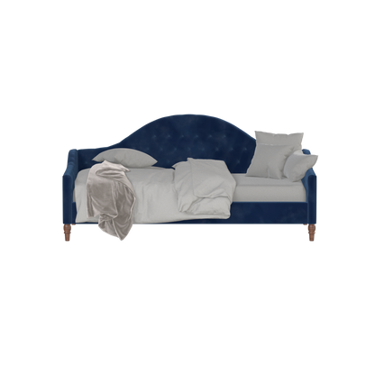 Lit de repos Elise aux courbes élégantes et au confort polyvalent