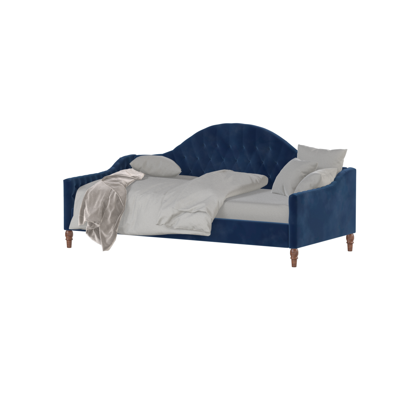 Lit de repos Elise aux courbes élégantes et au confort polyvalent