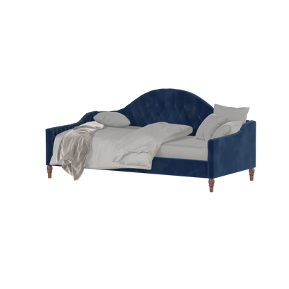 Lit de repos Elise aux courbes élégantes et au confort polyvalent