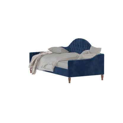 Lit de repos Elise aux courbes élégantes et au confort polyvalent