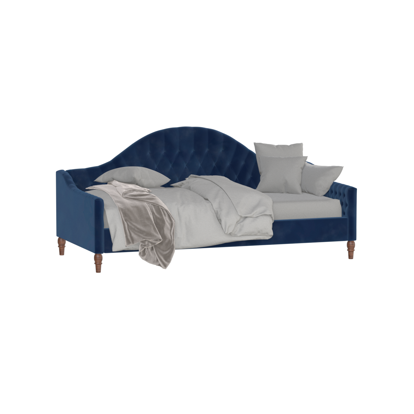 Lit de repos Elise aux courbes élégantes et au confort polyvalent