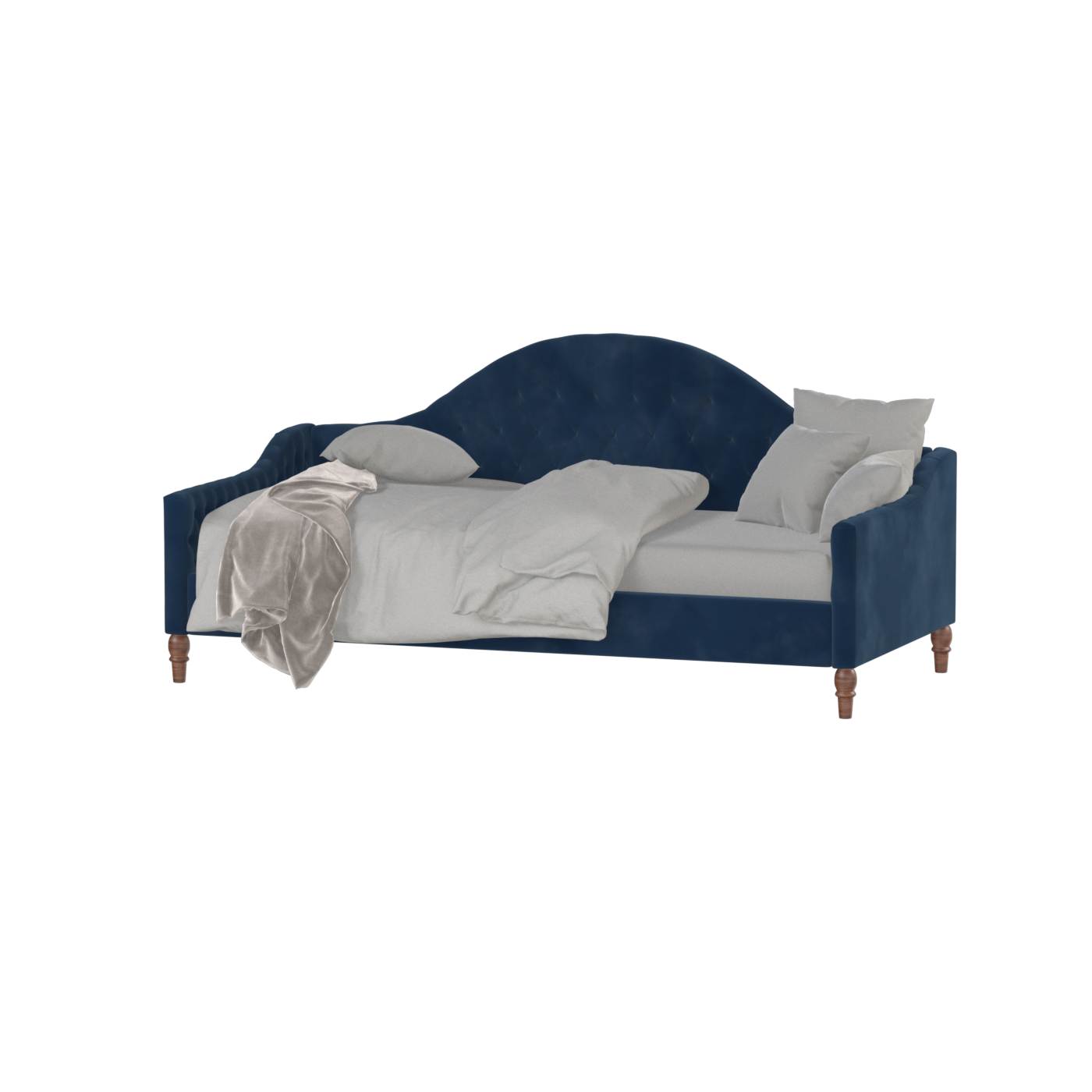Elise Daybed with Elegant Curves and Versatile Comfort