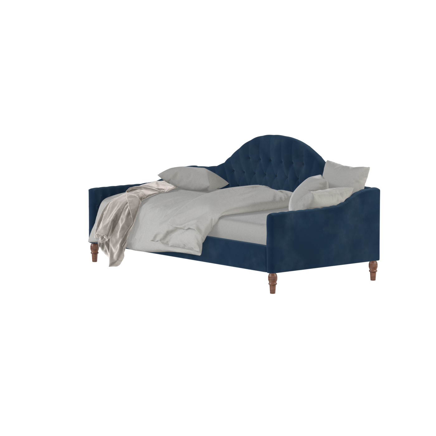 Elise Daybed with Elegant Curves and Versatile Comfort