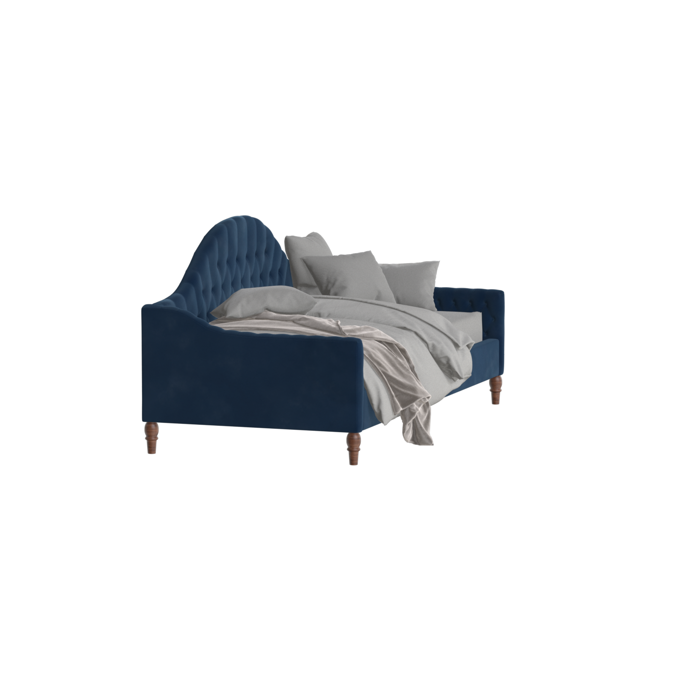 Elise Daybed with Elegant Curves and Versatile Comfort