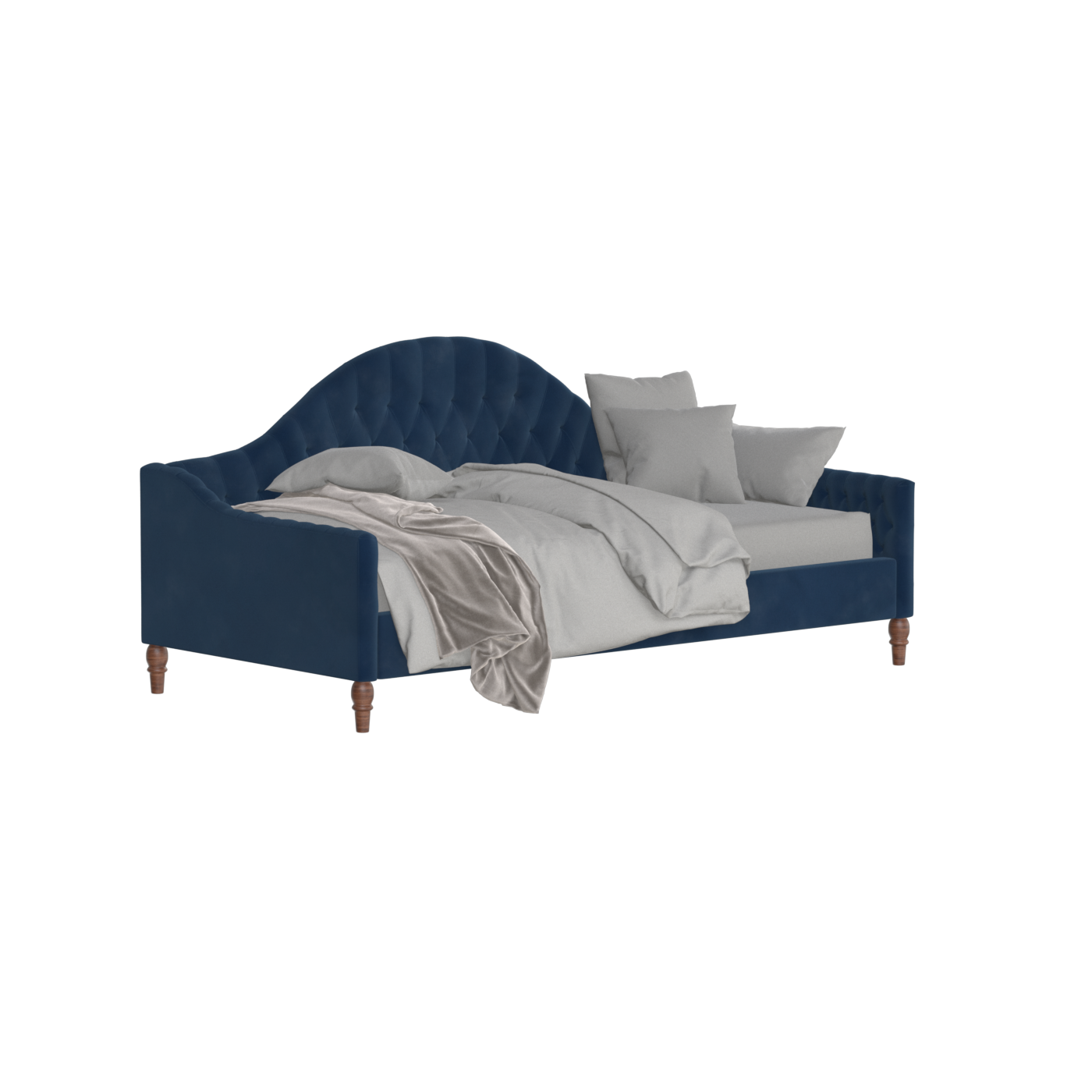 Elise Daybed with Elegant Curves and Versatile Comfort