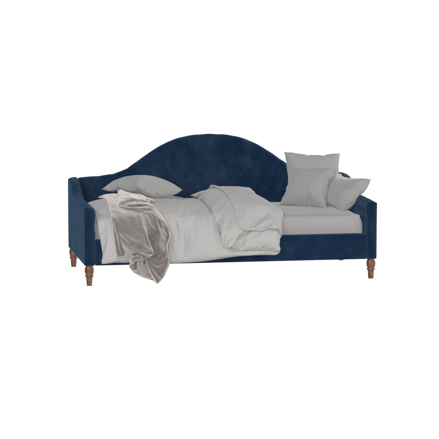 Elise Daybed with Elegant Curves and Versatile Comfort