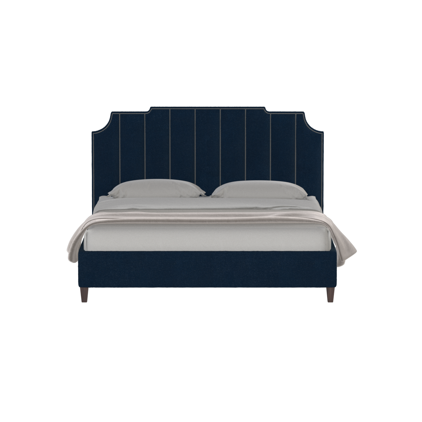 Gabriella vertical headboard bed
