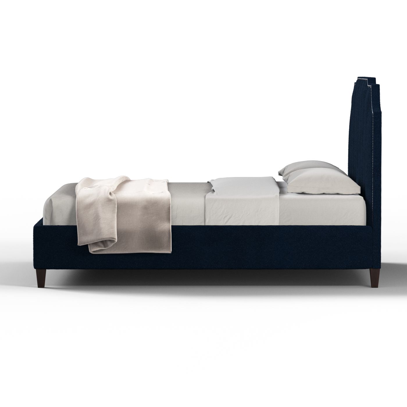 Gabriella vertical headboard bed