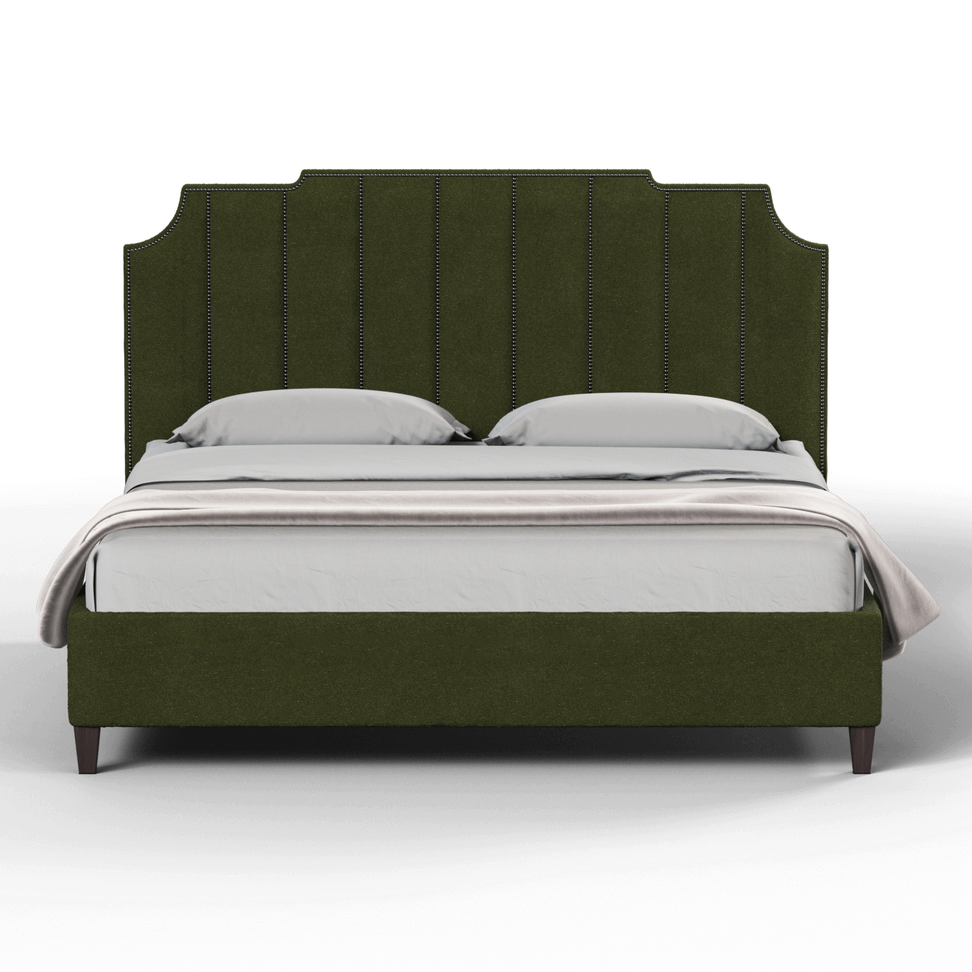 Gabriella vertical headboard bed