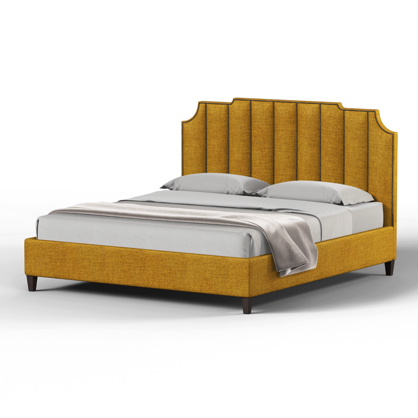 Gabriella vertical headboard bed