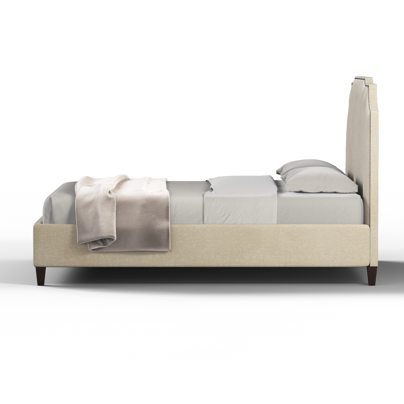 Gabriella vertical headboard bed