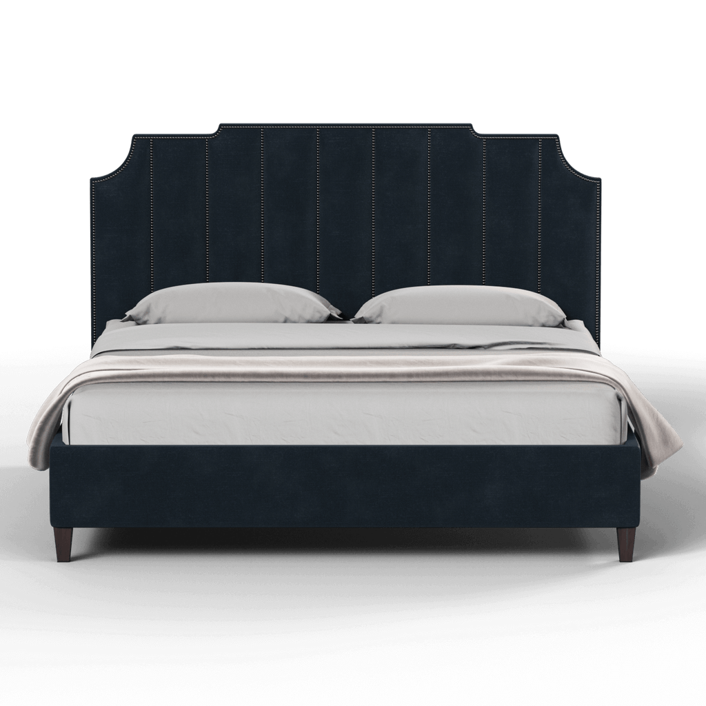 Gabriella vertical headboard bed