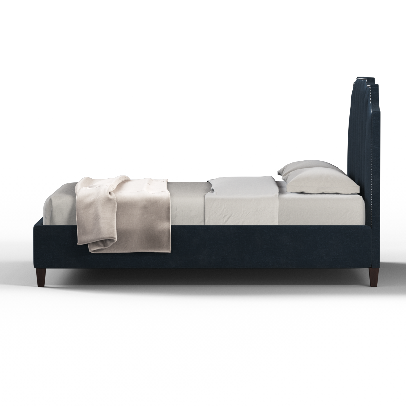 Gabriella vertical headboard bed