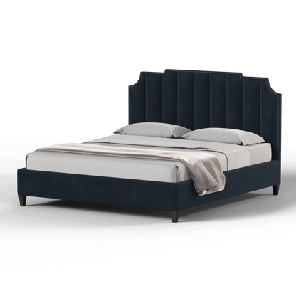 Gabriella vertical headboard bed