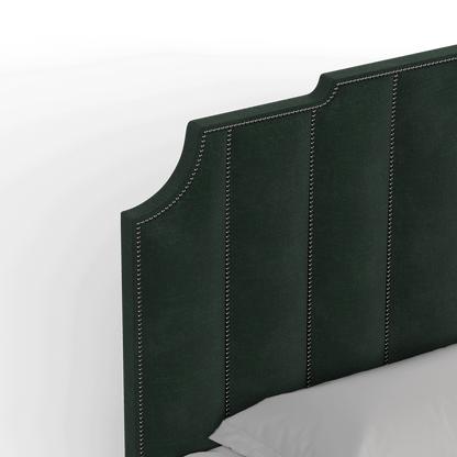 Gabriella vertical headboard bed