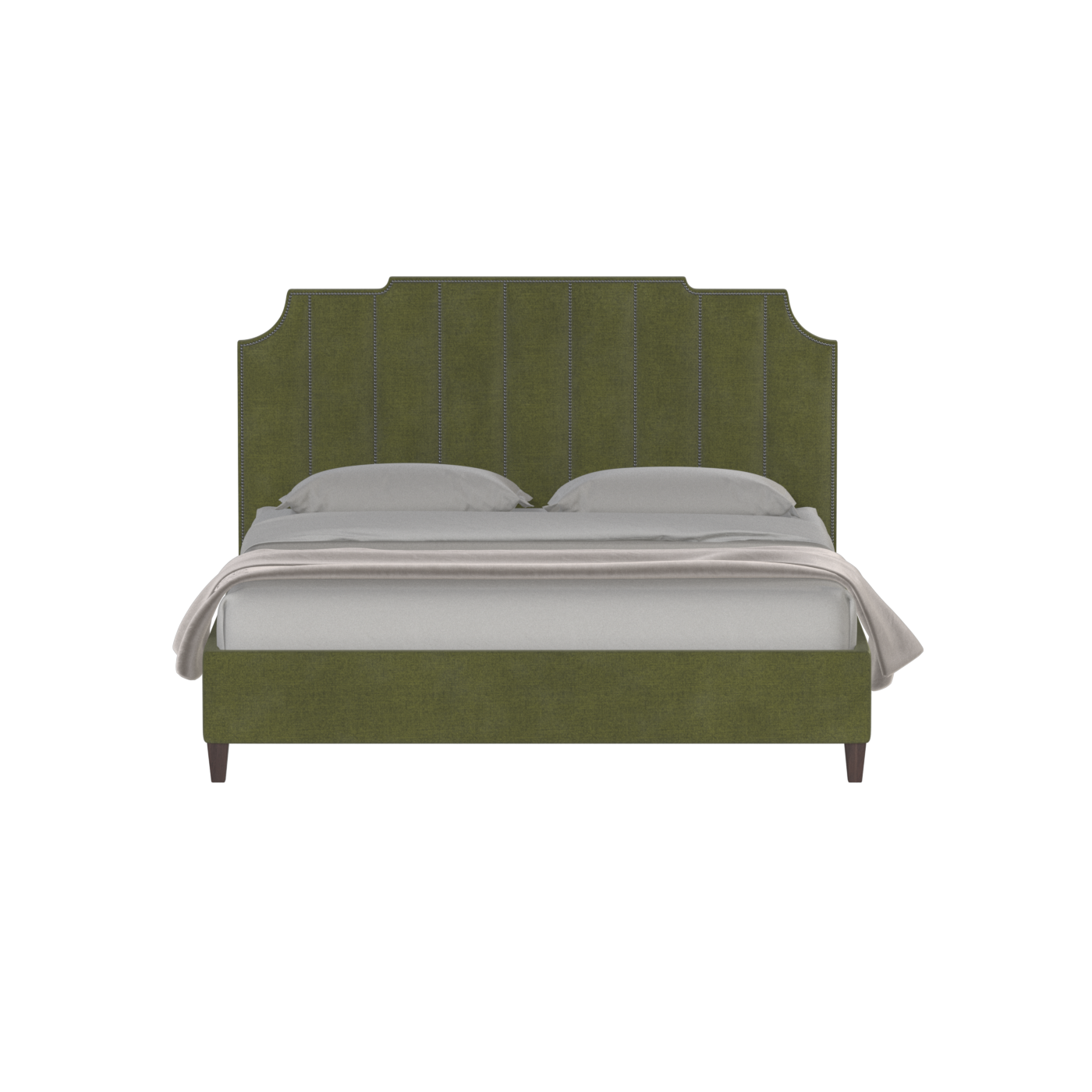 Gabriella vertical headboard bed