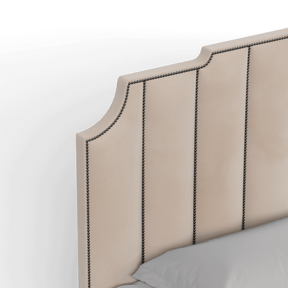 Gabriella vertical headboard bed