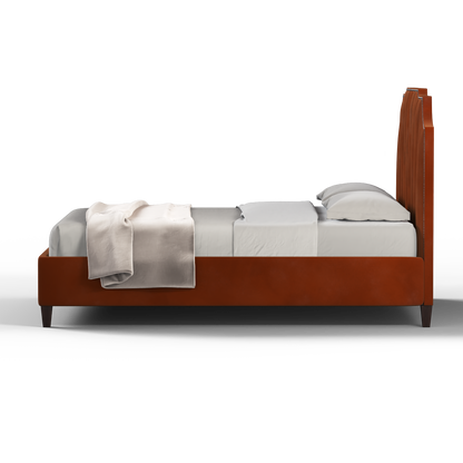 Gabriella vertical headboard bed