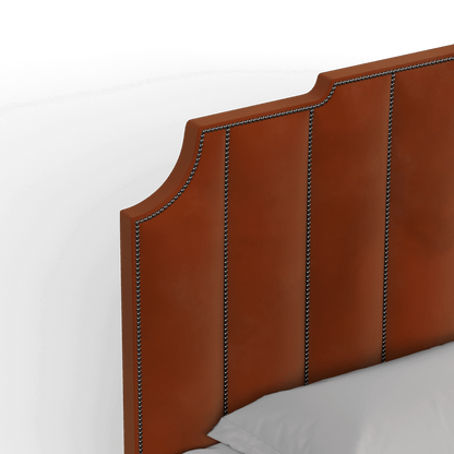 Gabriella vertical headboard bed