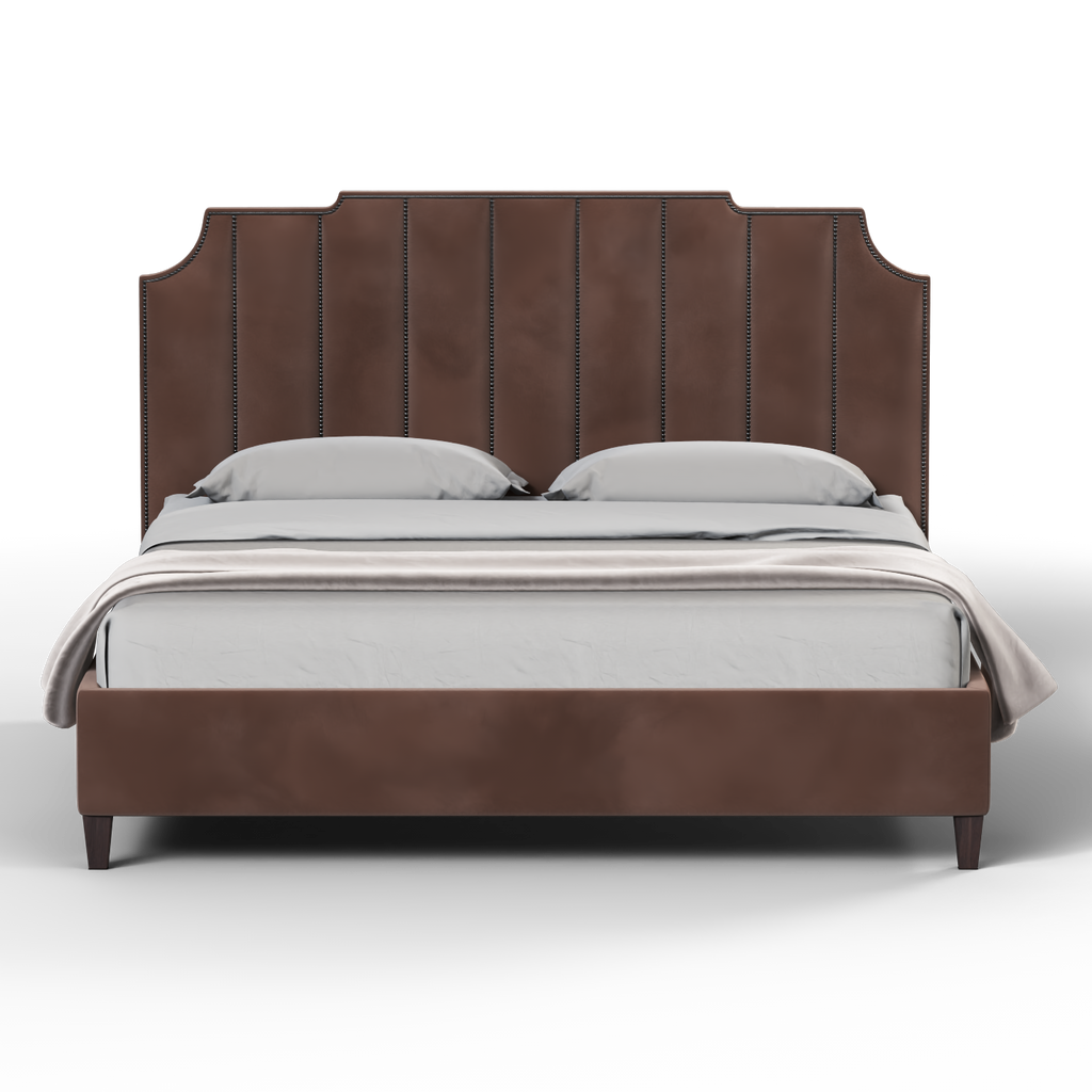 Gabriella vertical headboard bed