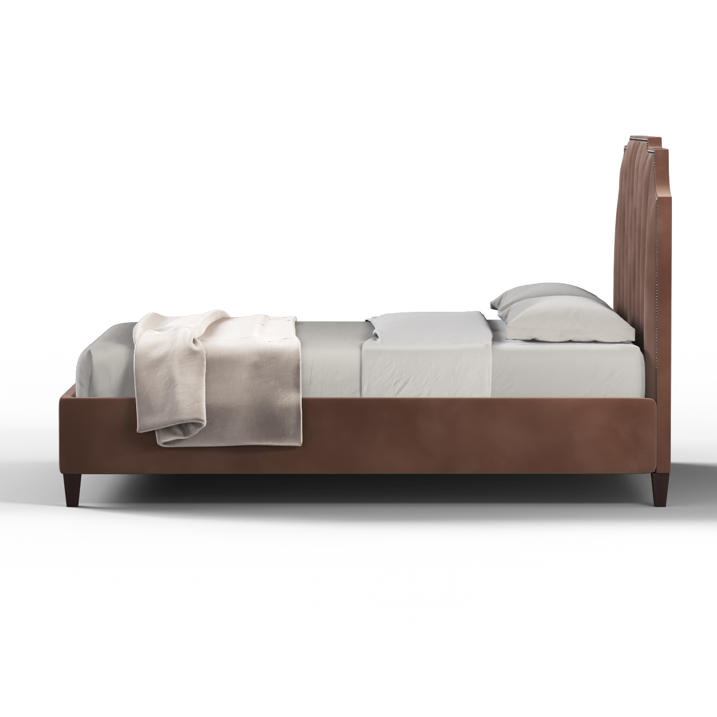 Gabriella vertical headboard bed