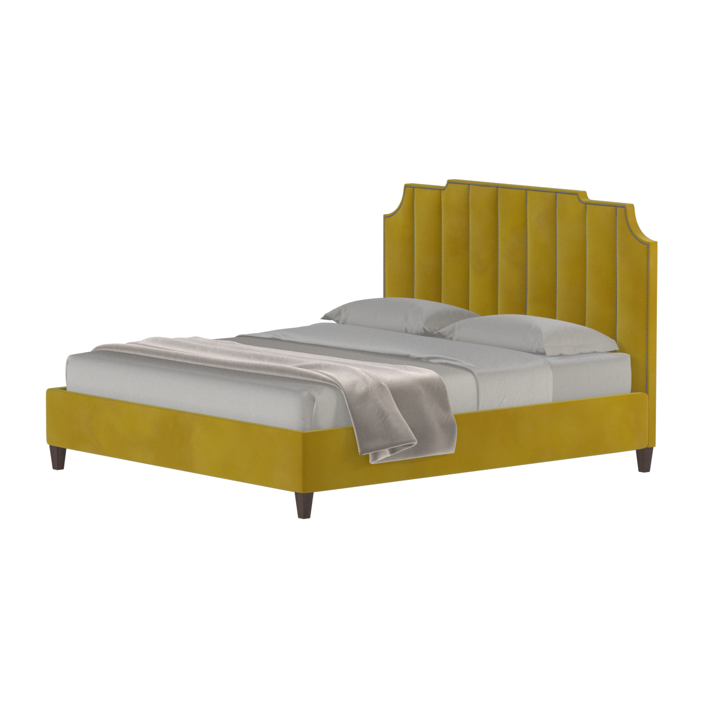 Gabriella Bed with High headboard