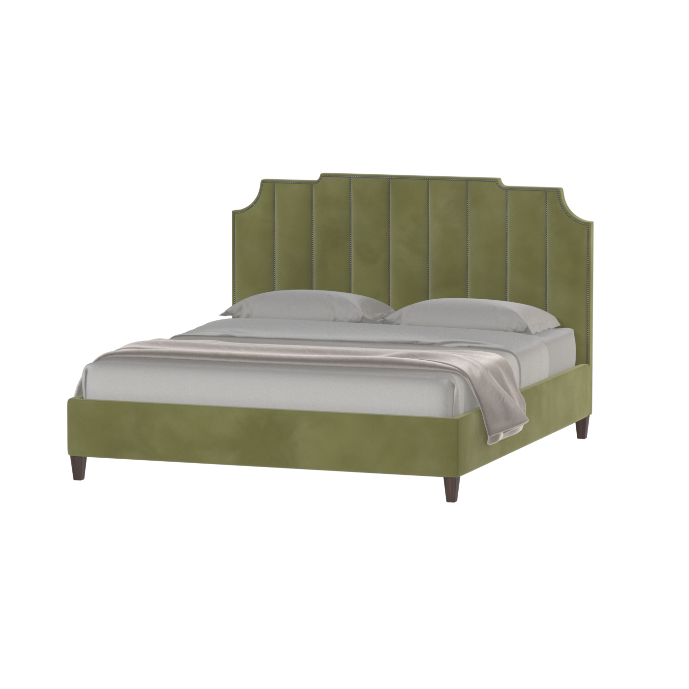 Gabriella Bed with High headboard
