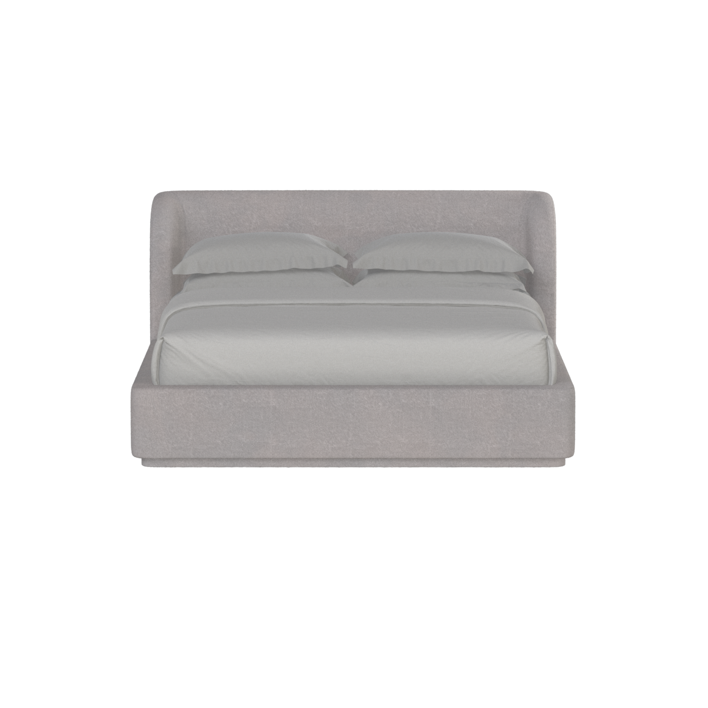 Giacomo Double Bed with Wide Panelled Headboard