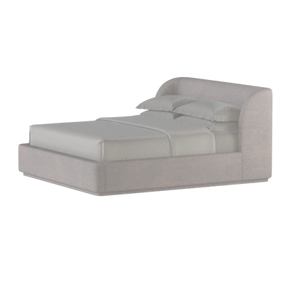 Giacomo Double Bed with Wide Panelled Headboard