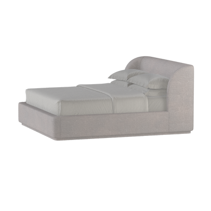 Giacomo Double Bed with Wide Panelled Headboard
