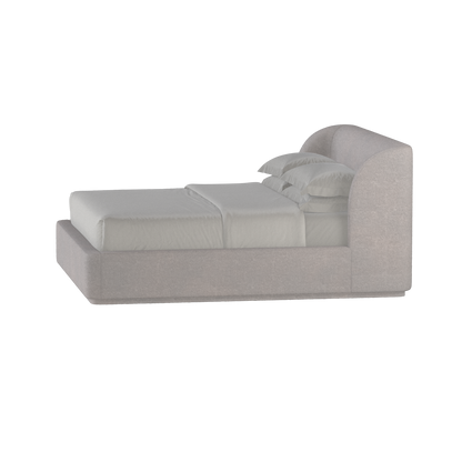 Giacomo Double Bed with Wide Panelled Headboard