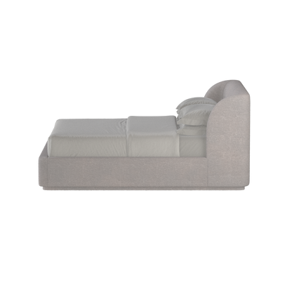 Giacomo Double Bed with Wide Panelled Headboard