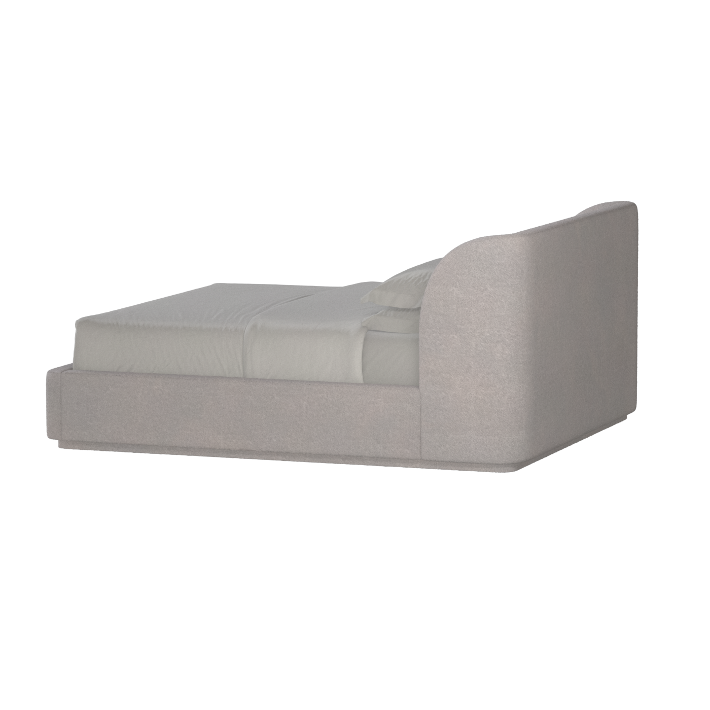 Giacomo Double Bed with Wide Panelled Headboard