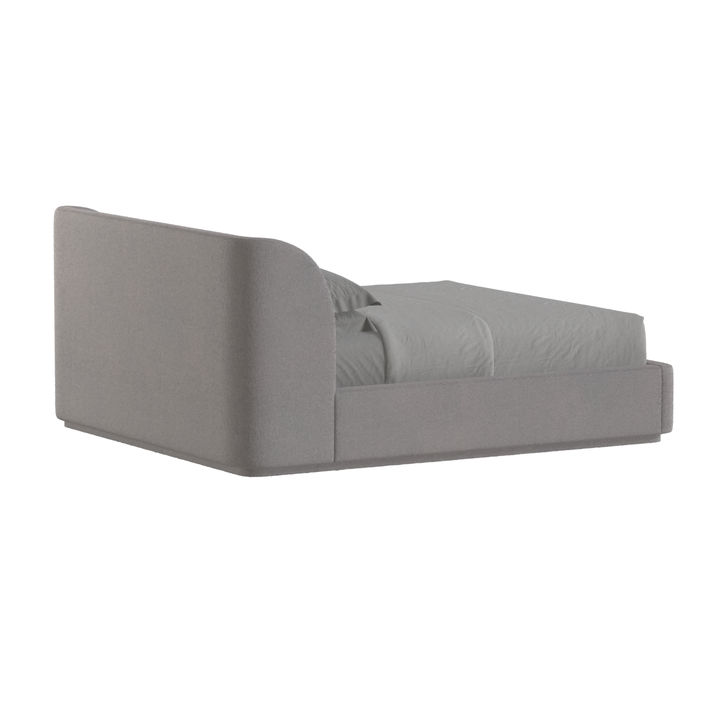 Giacomo Double Bed with Wide Panelled Headboard