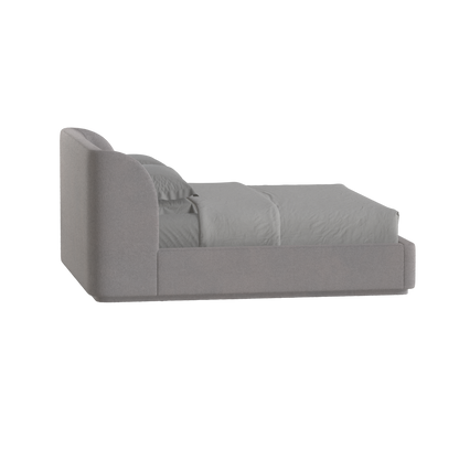 Giacomo Double Bed with Wide Panelled Headboard