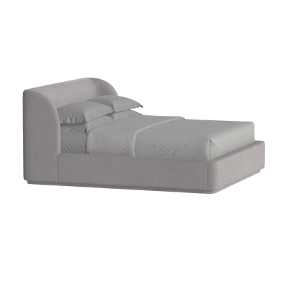 Giacomo Double Bed with Wide Panelled Headboard