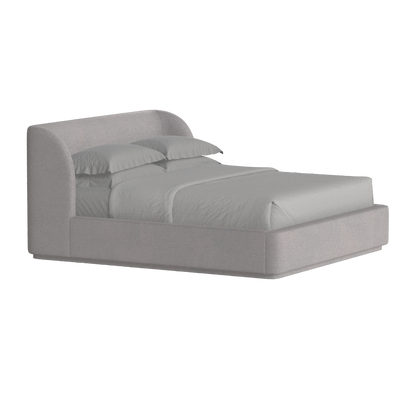 Giacomo Double Bed with Wide Panelled Headboard