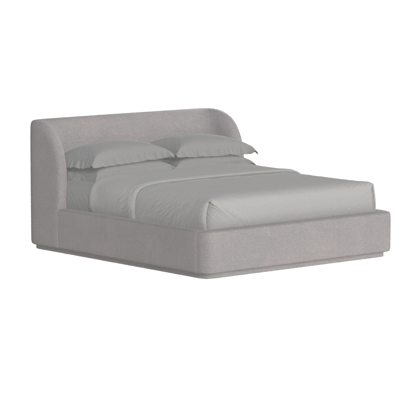 Giacomo Double Bed with Wide Panelled Headboard