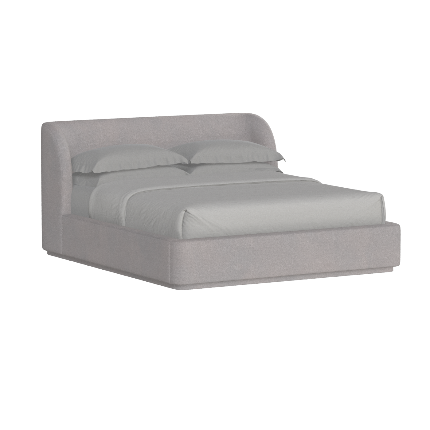 Giacomo Double Bed with Wide Panelled Headboard